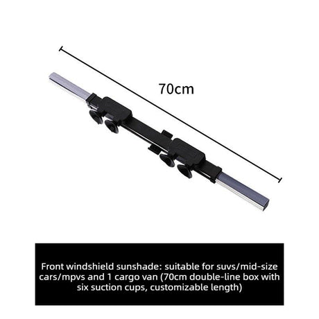 Car Sun Shade - 70cm - Front Windshield