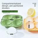 Ice Ball Maker Mold for Whiskey – Sphere Ice Tray, Home Bar Freezer Tool-green