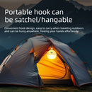 Outdoor Camping Lantern – Portable Rechargeable LED Atmosphere Light with Hanging Strap