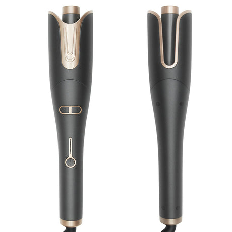 Smart Auto-Rotating Ceramic Curling Wand (EU Plug) | 360° Automatic Hair Roller for Natural Curls | Fast PTC Heating & 4 Temp Levels | Ergonomic Torch Design | Safe Salon-Style Curls at Home