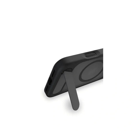 MagSafe Case for iPhone 17 Pro - Black Matte Shockproof Cover with Hidden Kickstand