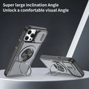 Red Warrior 2-in-1 Magnetic Sliding Lens Case grey for iPhone 12 Pro Max