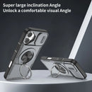 Red Warrior 2-in-1 Magnetic Sliding Lens Case grey for iPhone 16
