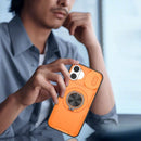 Red Warrior 2-in-1 Magnetic Sliding Lens Case Purple for iPhone 17