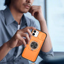 Red Warrior 2-in-1 Magnetic Sliding Lens Case orange for iPhone 12