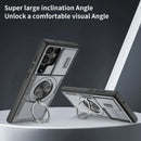 2-in-1 Magnetic Sliding Lens Case, Grey for Samsung S23Ultra