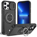 Red Warrior 2-in-1 Magnetic Sliding Lens Case black for iPhone 12 Pro