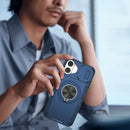 Red Warrior 2-in-1 Magnetic Sliding Lens Case blue for iPhone 16