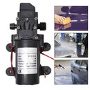 High Pressure Diaphragm Pump Smart Electric 6L Flow Rate Self Priming Pump for Car Wash Agricultural DC12V 72W