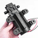 High Pressure Diaphragm Pump Smart Electric 6L Flow Rate Self Priming Pump for Car Wash Agricultural DC12V 72W