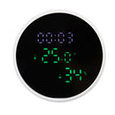 WiFi Thermometer Hygrometer High Accuracy Voice Control Smart Temperature Humidity Sensor with LED for Homes Office