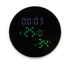 WiFi Thermometer Hygrometer High Accuracy Voice Control Smart Temperature Humidity Sensor with LED for Homes Office