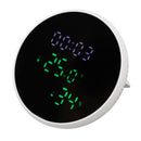 WiFi Thermometer Hygrometer High Accuracy Voice Control Smart Temperature Humidity Sensor with LED for Homes Office