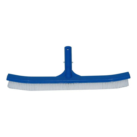 18in Pool Brushes for Cleaning Pool Wall Tile Nylon Bristle Pool Brush Head Curved Ends