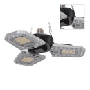 LED Grow Light 297 LEDs Folding Three Leaves Indoor Plant Grow Light for Greenhouse Succulent 100‑277V