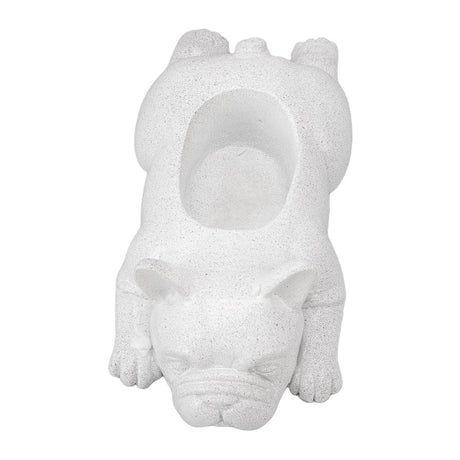 Resin Succulent Planter Pots Dog Flowerpot Office Desktop Ornament For Decorating Your Table