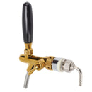 Adjustable Draft Beer Faucet Food Grade Golden Stainless Steel Beer Keg Tap for Bar Hotel
