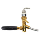 Adjustable Draft Beer Faucet Food Grade Golden Stainless Steel Beer Keg Tap for Bar Hotel