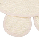 Sisal Cat Scratcher Mat Cute Shape Grinding Claw Protecting Furniture Cat Floor Scratching Pad for Cats Kittens