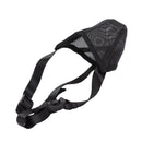 Dog Muzzle Soft Mesh Poisoned Bait Protection Pet Mouth Cover with Adjustable Straps for Small Medium Large Dogs 13x16cm / 5.1x6.3in
