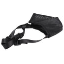 Dog Muzzle Soft Mesh Poisoned Bait Protection Pet Mouth Cover with Adjustable Straps for Small Medium Large Dogs 16.5x19cm / 6.5x7.5in