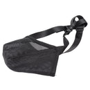 Dog Muzzle Soft Mesh Poisoned Bait Protection Pet Mouth Cover with Adjustable Straps for Small Medium Large Dogs 16.5x19cm / 6.5x7.5in