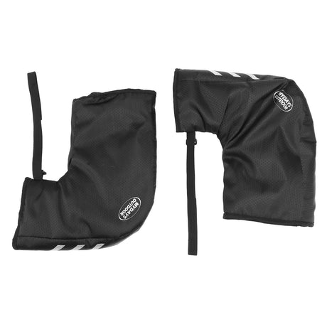 One Pair Bike Handlebar Gloves Waterproof Reflective Bike Handlebar Hand Protector for Winter Cycling
