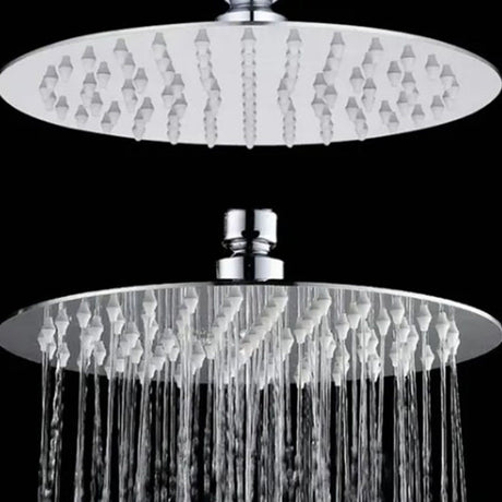 201 Stainless Steel Shower Head 8 Inch High Pressure Rainfall Shower Head for Bathroom Tour