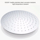 201 Stainless Steel Shower Head 8 Inch High Pressure Rainfall Shower Head for Bathroom Tour