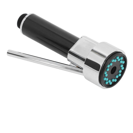 Universal 1/2inch Pull Down Kitchen Spray Head Electroplating ABS Kitchen Sink Faucet Spray Nozzle for Home Bathroom