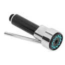 Universal 1/2inch Pull Down Kitchen Spray Head Electroplating ABS Kitchen Sink Faucet Spray Nozzle for Home Bathroom