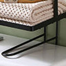 Toilet Shelf Thickening Waterproof Large Capacity Nail Free Installation Iron Over Toilet Bathroom Organizer Single Layer Black