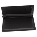 Wall Mounted Tissue Holder Toilet Tissue Bracket Bathroom Paper Roll Hanger with Phone Shelf Black