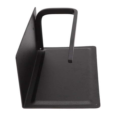 Wall Mounted Tissue Holder Toilet Tissue Bracket Bathroom Paper Roll Hanger with Phone Shelf Black