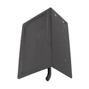 Wall Mounted Tissue Holder Toilet Tissue Bracket Bathroom Paper Roll Hanger with Phone Shelf Black