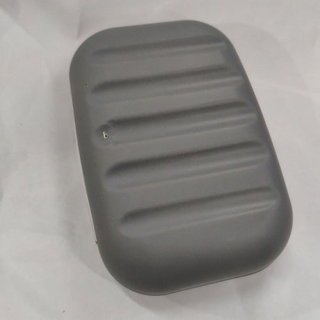 Soap Container Waterproof Washable Grey Portable Soap Case with Lock for Home Ourdoor Travelling