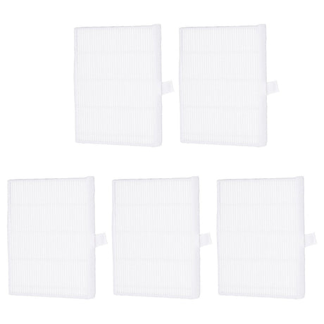 5 PCS Sweeper Replacement Filters for ILIFE A7 V80 V8s Sweeping Robot Filter Accessories