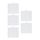 5 PCS Sweeper Replacement Filters for ILIFE A7 V80 V8s Sweeping Robot Filter Accessories