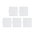 5 PCS Sweeper Replacement Filters for ILIFE A7 V80 V8s Sweeping Robot Filter Accessories