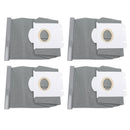 4 Pieces Vacuum Cleaner Dust Bags Replacement Non Woven Fabric Dust Collection Bag for Philips FC9071 FC8134 FC8613 FC8614