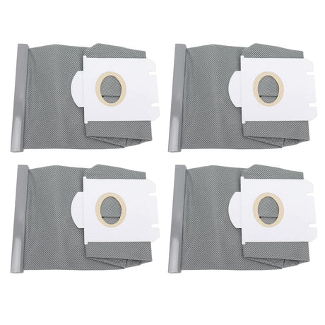 4 Pieces Vacuum Cleaner Dust Bags Replacement Non Woven Fabric Dust Collection Bag for Philips FC9071 FC8134 FC8613 FC8614