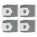 4 Pieces Vacuum Cleaner Dust Bags Replacement Non Woven Fabric Dust Collection Bag for Philips FC9071 FC8134 FC8613 FC8614