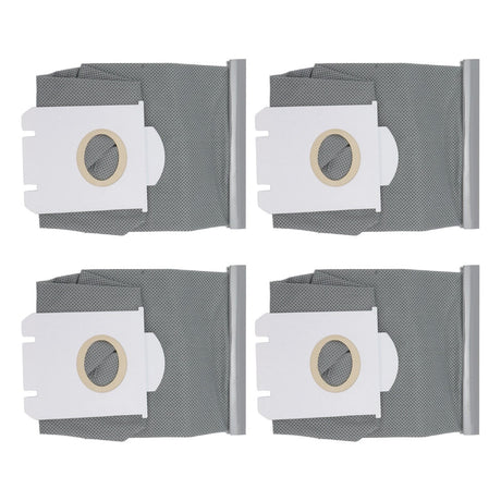 4 Pieces Vacuum Cleaner Dust Bags Replacement Non Woven Fabric Dust Collection Bag for Philips FC9071 FC8134 FC8613 FC8614