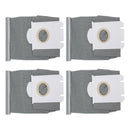 4 Pieces Vacuum Cleaner Dust Bags Replacement Non Woven Fabric Dust Collection Bag for Philips FC9071 FC8134 FC8613 FC8614