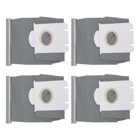 4 Pieces Vacuum Cleaner Dust Bags Replacement Non Woven Fabric Dust Collection Bag for Philips FC9071 FC8134 FC8613 FC8614