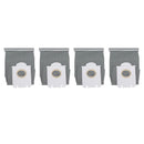 4 Pieces Vacuum Cleaner Dust Bags Replacement Non Woven Fabric Dust Collection Bag for Philips FC9071 FC8134 FC8613 FC8614