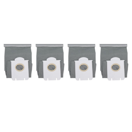 4 Pieces Vacuum Cleaner Dust Bags Replacement Non Woven Fabric Dust Collection Bag for Philips FC9071 FC8134 FC8613 FC8614