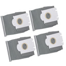 4 Pieces Vacuum Cleaner Dust Bags Replacement Non Woven Fabric Dust Collection Bag for Philips FC9071 FC8134 FC8613 FC8614