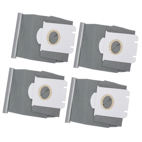 4 Pieces Vacuum Cleaner Dust Bags Replacement Non Woven Fabric Dust Collection Bag for Philips FC9071 FC8134 FC8613 FC8614