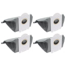 4 Pieces Vacuum Cleaner Dust Bags Replacement Non Woven Fabric Dust Collection Bag for Philips FC9071 FC8134 FC8613 FC8614